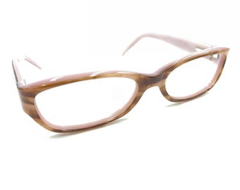 DKNY DY 4590 3410 Tortoise Brown Pink Eyeglasses Frames 50-15 130 Designer Women