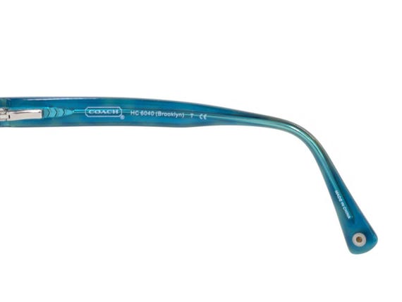 Coach 5116 Dark Tortoise Teal HC 6040 Brooklyn Eyeglasses  display picture 1