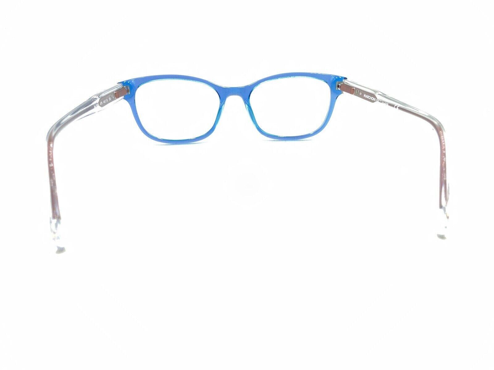 NEW KIDS MARCHON JR NYC M-ADDYSON 470 Blue Eyeglasses 50mm with MARCHON Case Marchon NYC Kids main image 3