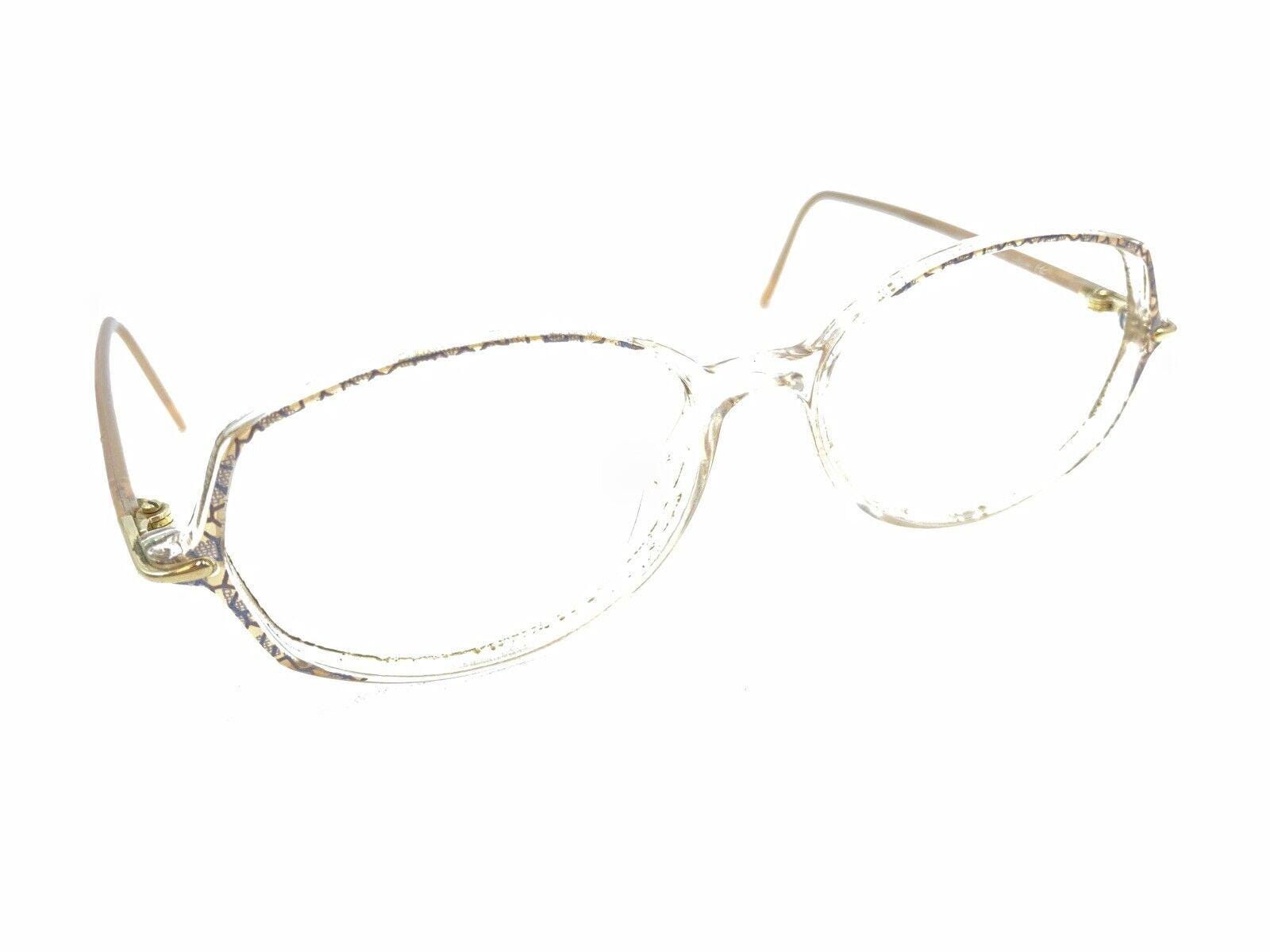 Silhouette SPX 1980 6056 Pink Floral Gold Oval Eyeglass Frames 50-14 125 Austria Silhouette SPX 1899 25 6053 Pink Gold Oval Eyeglasses Frames  main image 2