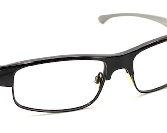 Oakley Yarddog II OX1093-0655 Black Gray Yellow Eyeglasses Frames 55-17 141