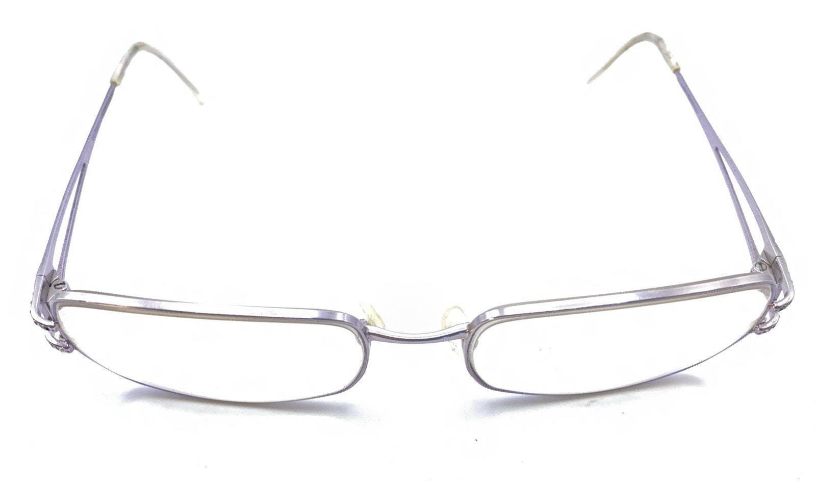 Versace MOD 1114-B 1060 Pink Metal Rhinestones Eyeglasses  display picture 3