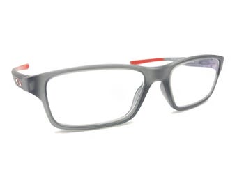 Oakley Crosslink XS OY8002-0351 Satin Grey Smoke Eyeglasses Frames 51-15 122 Kid