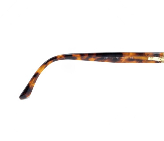Versace 1222 1344 Dark Brown Tortoise Half Rim Eyeglasses  display picture 3