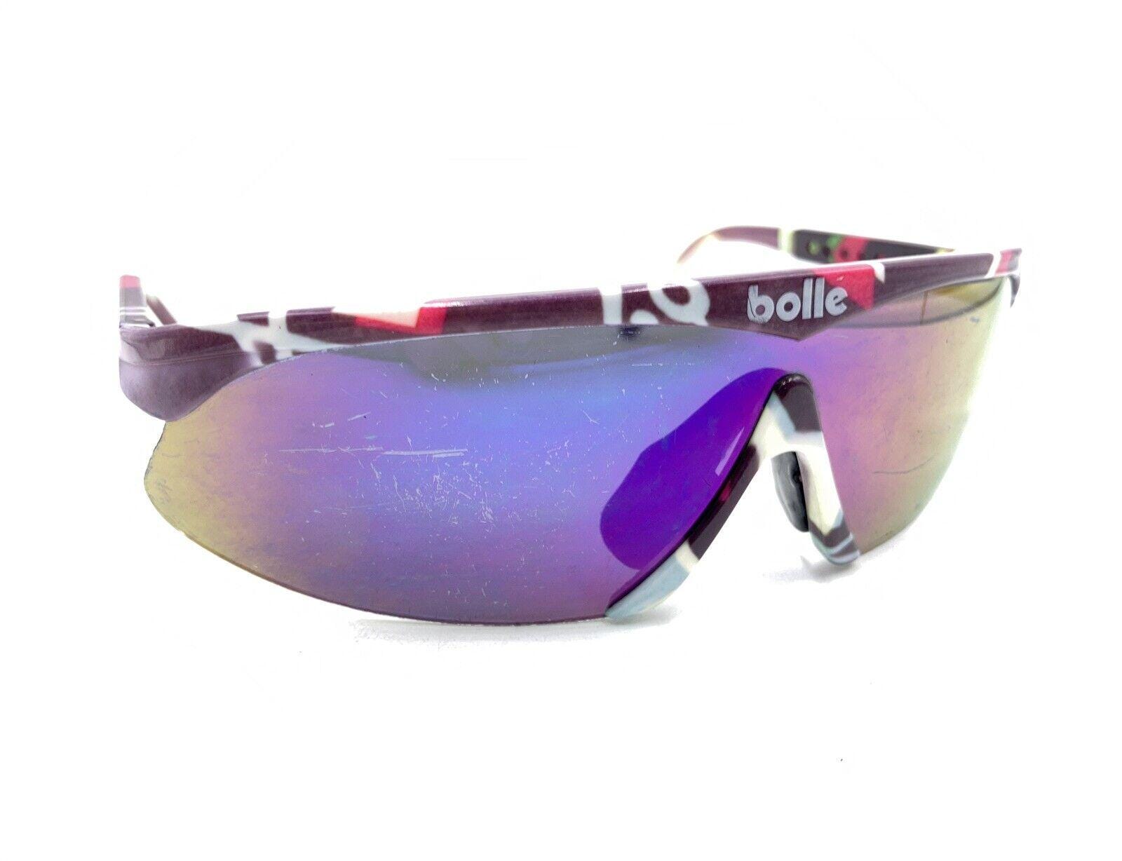 Bolle Purple Pink Multicolor Half Rim Sunglasses Frames  display picture 1