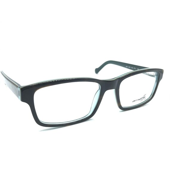 Arnette NEW Riff 7079 1103 Black Green Tortoise Eyeglasses Frames 53-18 145