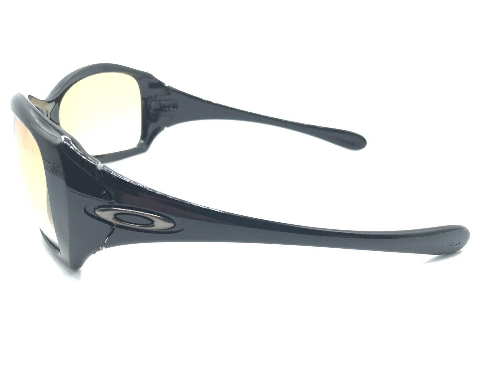 Oakley Grapevine Polarized Black Wrap Oversized Sunglasses