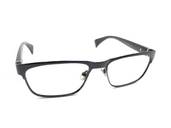 Prada VPR 61P FAD-1O1 Black Silver Eyeglasses Frames 53-16  display picture 3