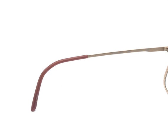 Modo 4233 Pink Titanium Rectangle Eyeglasses Fram… - image 10