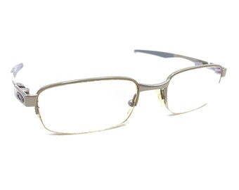Oakley Backwind 0.5 OX3163-0252 Light Gray Half Rim Eyeglasses Frames 52-19 139