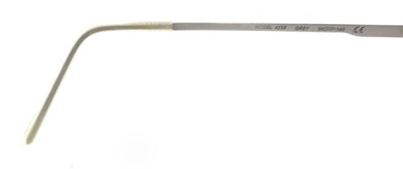 Modo 4238 Grey Titanium Rectangle Eyeglasses Fram… - image 9