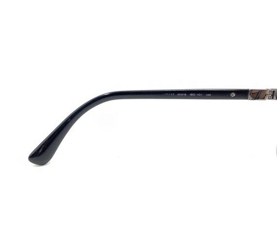 Prada VPR 54T 1BO-1O1 Black Silver Eyeglasses Fra… - image 10