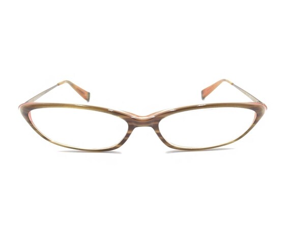 Oliver Peoples Trudi OTPI Brown Pink Oval Eyeglas… - image 6