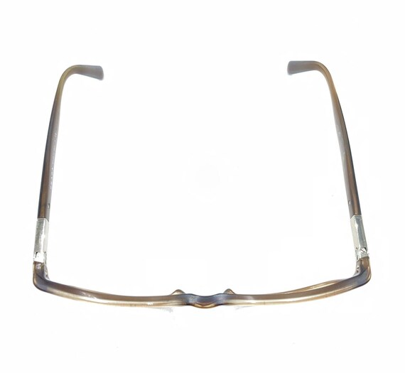Prada Translucent Brown Rectangle Eyeglasses Fram… - image 3