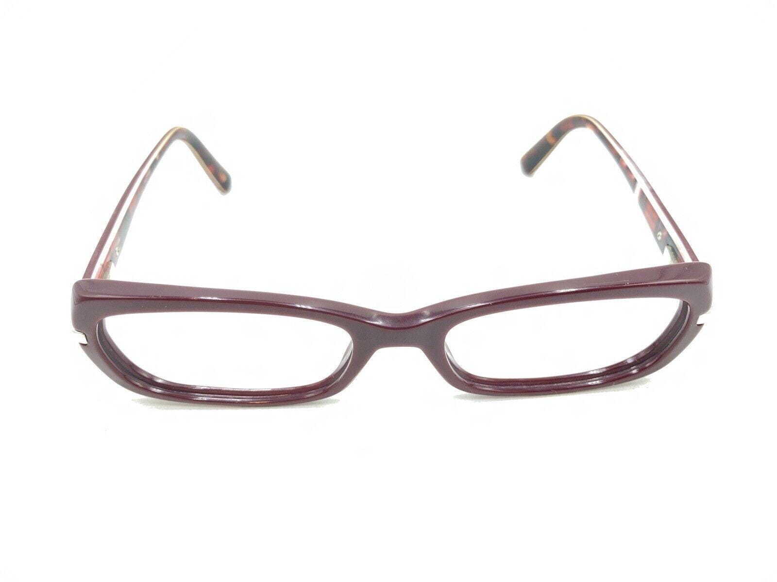 Prada VPR 13N ZXK-1O1 Dark Red Eyeglasses Frames 51-17 135