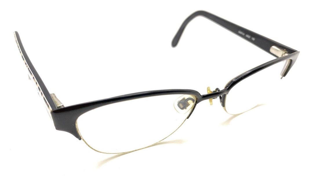 Kate Spade Shayla 0W33 Black Half Rim Cat Eye Eyeglasses  display picture 2