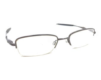 Oakley Sculpt 2.0 Pewter Half Rim Eyeglasses Frames 50-18 139 Designer Men Women