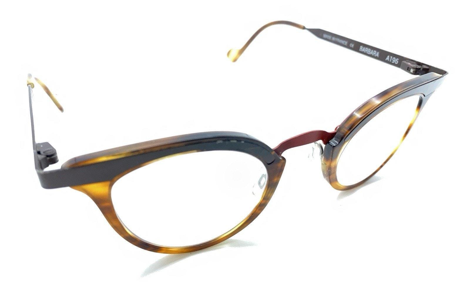 Anne Et Valentin A196 Barbara Brown Burgundy Eyeglasses Frames 
