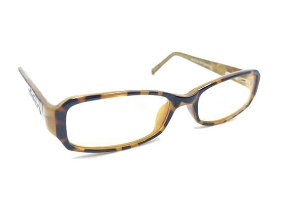 Jubilee 5780 Brown Tortoise Rectangle Eyeglasses … - image 1