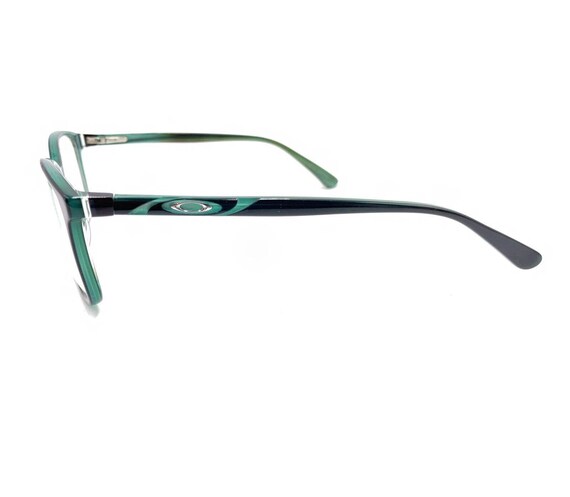 Oakley Showdown Black Green Quartz Square Eyeglas… - image 7