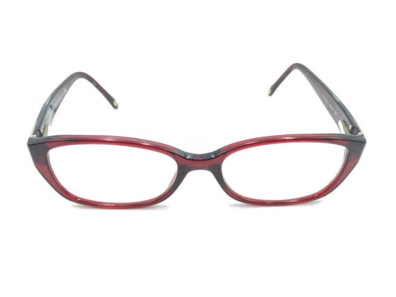 Versace MOD 3148 974 Translucent Red Rectangle Ey… - image 2