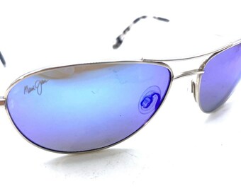 Maui Jim Sunglasses MJ870-03 WOOD ROSE Blue Mirror 50.5-22  display picture 1