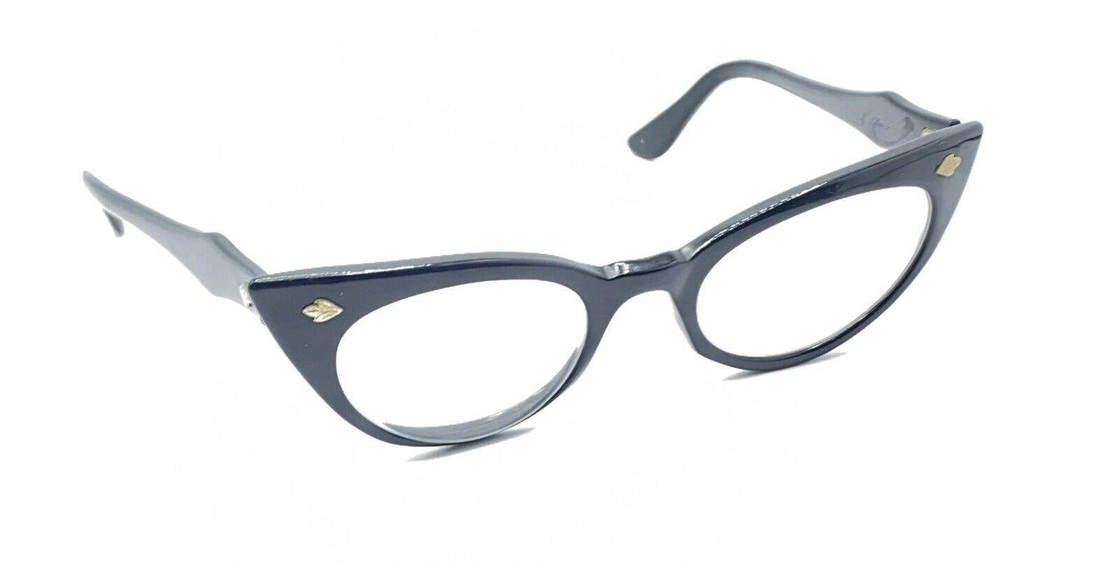 Retro Cat Eye Glasses Frames SO&EI Retro Clear Anti-Blu-Ray Lens