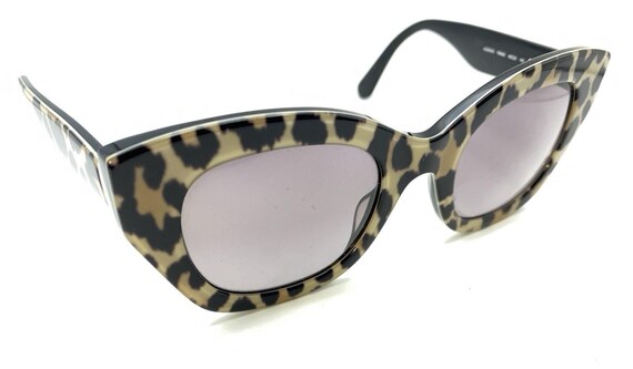 Kate Spade Jalena/s 7RM9O Brown Leopard Cat Eye Sunglasses  display picture 1