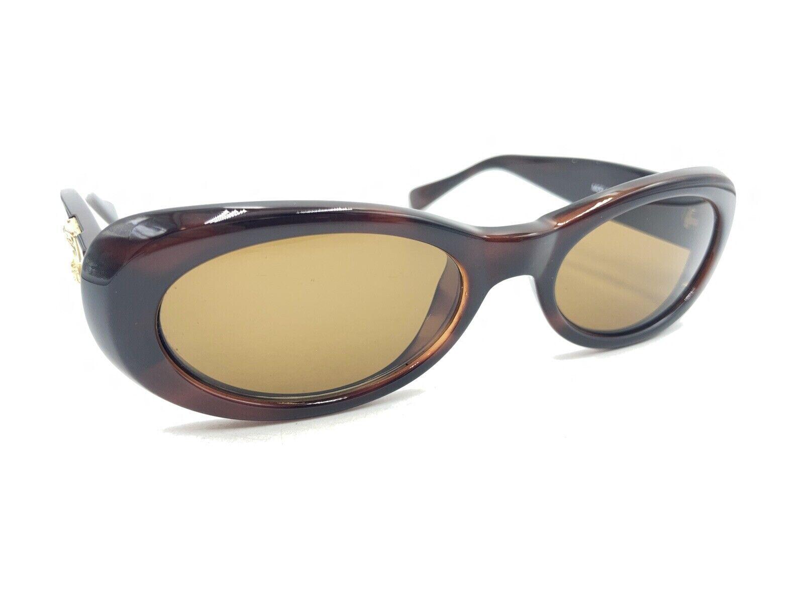 Gianni Versace Vintage MOD. 248 COL. 900 Brown Oval 