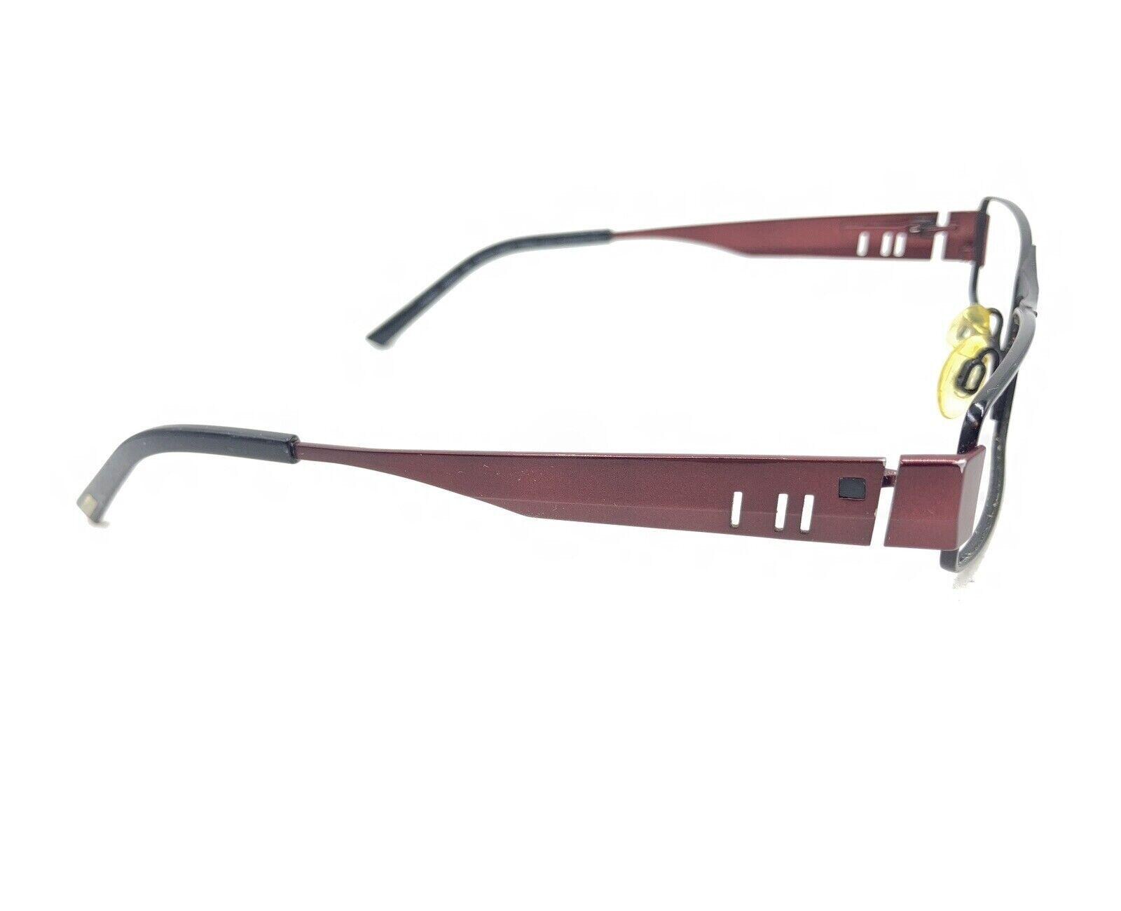 Ad Lib Ab3101 Br Brown Authentic Eyeglasses 52-17-140 Charmant Ad Lib AB3101 BK Titanium Black Burgundy Eyeglasses  main image 4