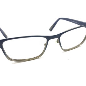Prada VPS 50G U6T-1O1 Blue Gray Red Eyeglasses Frames 53-17 140 Italy Men Women