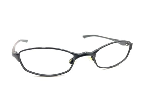 Oakley Off Line 4.0 11-722 Black Oval Eyeglasses Frames 49-20 140 Men Women