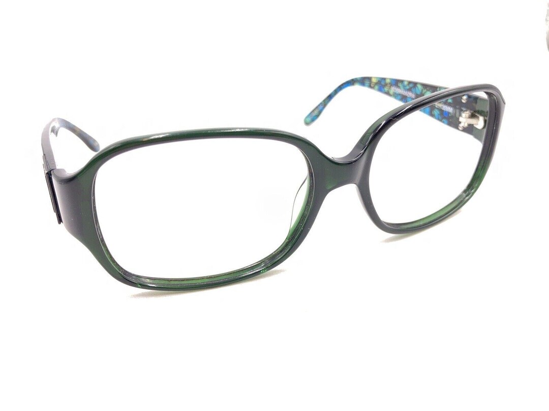 BCBGMAXAZRIA Fabulous Green Forest Sunglasses Frames 56-16  display picture 3