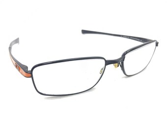 Oakley Rotor 2.0 OX3063-0155 Satin Black Orange Eyeglasses Frames 55-18 135