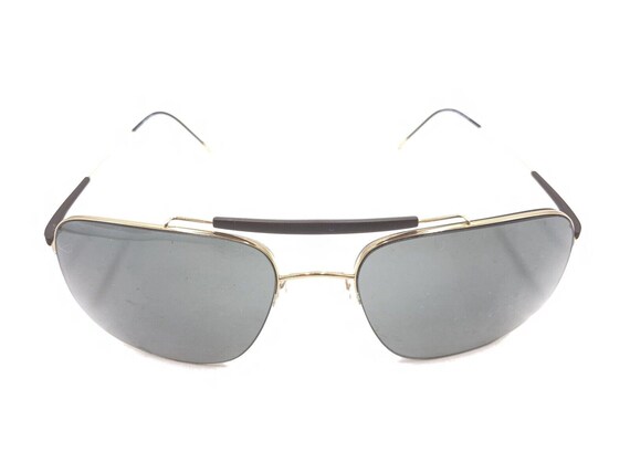 Silhouette 8657 20 6201 Titanium Gold Black Half Rim  display picture 1