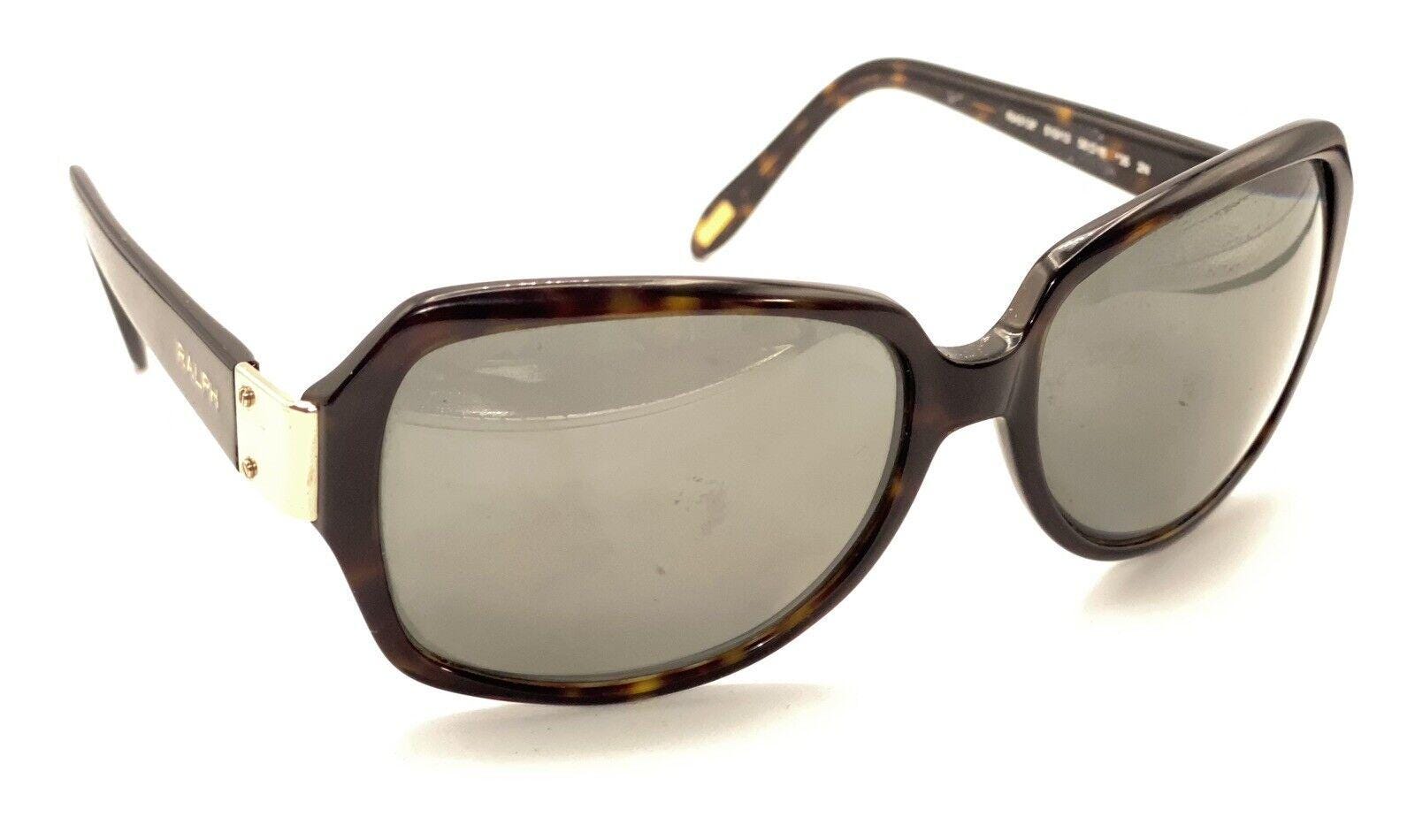 Ralph Lauren RA5138 510/13 Tortoise Brown Square Sunglasses Womens 58-16-135 Ralph RA5138 - Cat Eye Shiny Tortoise Blue Frame Sunglasses  main image 4