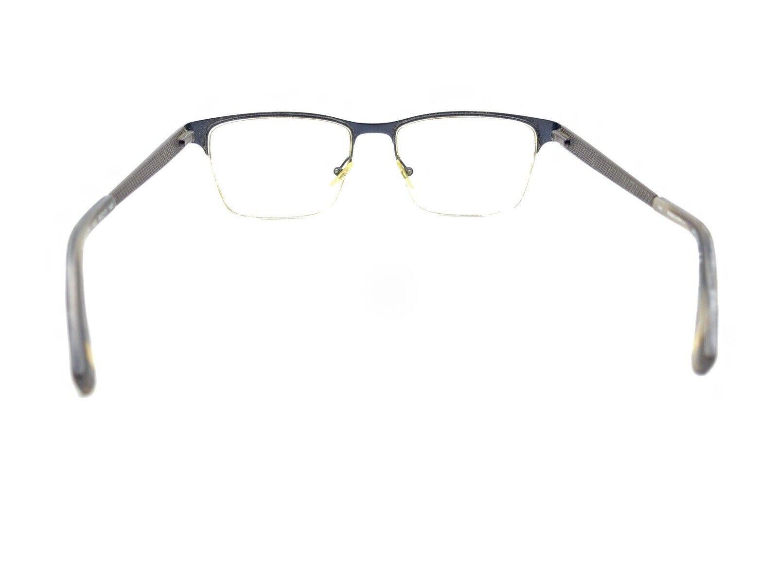 Marchon NYC Uptown Berkeley 412 Dark Blue Half Rim 