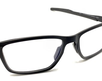 Monturas de gafas Oakley Metalink OX8153-0153 en negro satinado 53-17 136 Diseñador para hombre