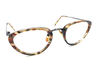 Oliver Peoples Vintage OP-9 391 Matte Tortoise Brown Eyeglasses Frames 140