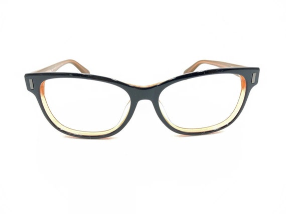 Marc Jacobs Polished Black Orange Eyeglasses Fram… - image 6