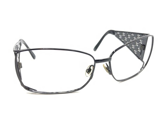 Gucci GG Black Metal Oversized Wrap Sunglasses Frames 130  display picture 1