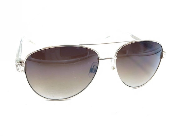 Dana Buchman WDB71SG16 Gold Aviator Sunglasses Br… - image 1