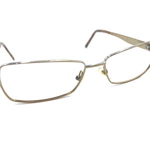 Gucci GG 2750 GSD Gold Metal Eyeglasses Frames 56-15 140 Italy Designer Women