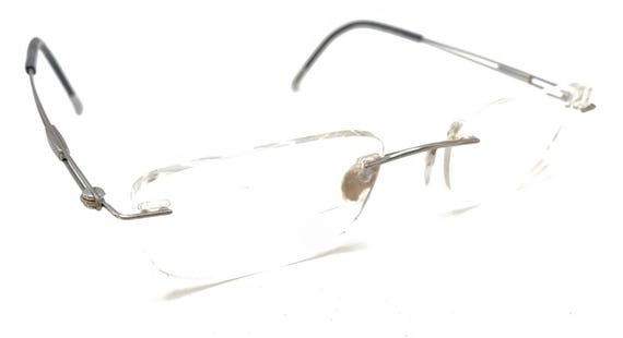 Silhouette Titanium 5226 10 6050 Silver Rimless Eyeglasses  display picture 1