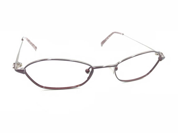 Valentino 5342 0Q49 Purple Pink Oval Eyeglasses F… - image 1