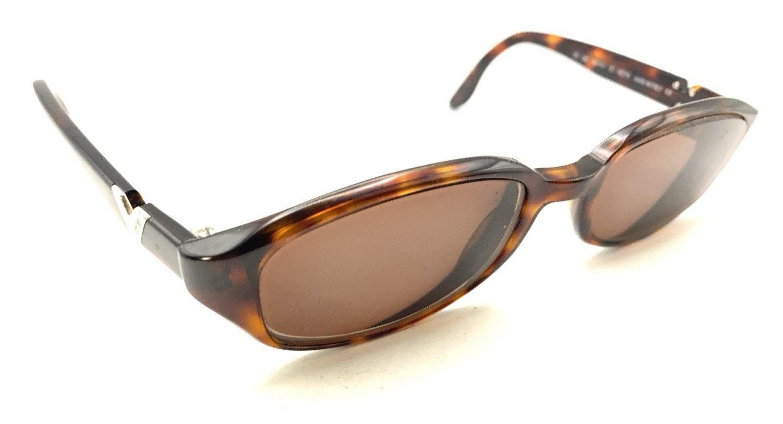 Valentino V 5027/S 08E Brown Slim Rectangle Sunglasses  display picture 1