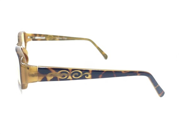 Jubilee 5780 Brown Tortoise Rectangle Eyeglasses … - image 7