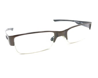Monturas de gafas Oakley Ratchet 4.0 Titanium Brown Matte Black 53-19 138 para hombre