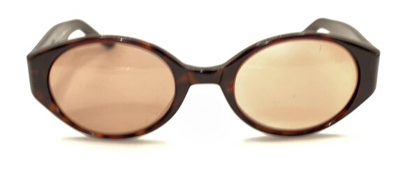 Ralph Lauren RA 086 Dark Brown Tortoise Oval Sunglasses  display picture 2