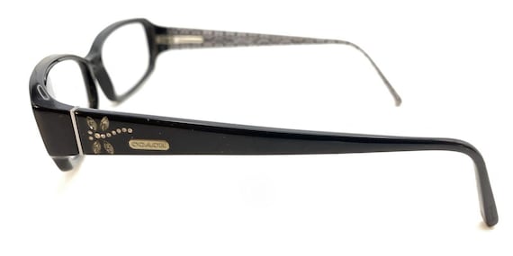 Coach Desiree 538 Black Rectangular Eyeglasses Fr… - image 7
